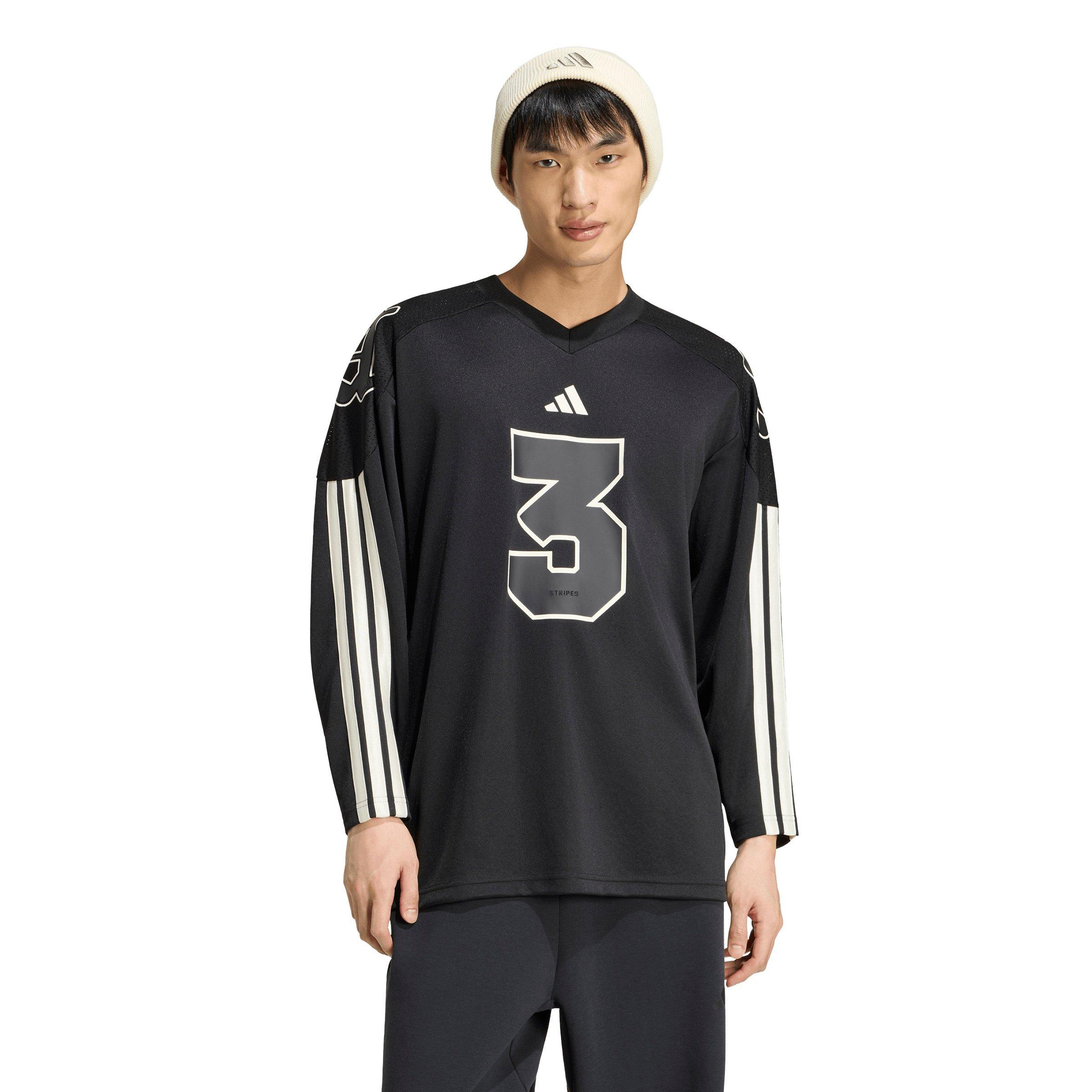 adidas Men's Stadium Jersey T-Shirt - Black - BLACK